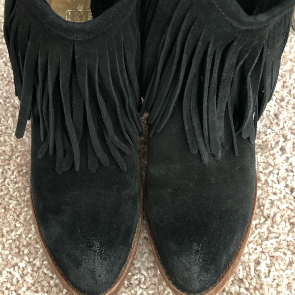 Frye Fringe Booties - Picture 4 of 5